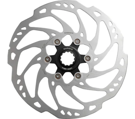 SHIMANO brzdový kotouč SM-RT70 center lock 203 mm stříbrný