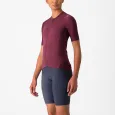 Castelli dámský cyklistický dres Espresso Deep Bordeaux