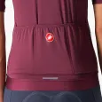 Castelli dámský cyklistický dres Espresso Deep Bordeaux