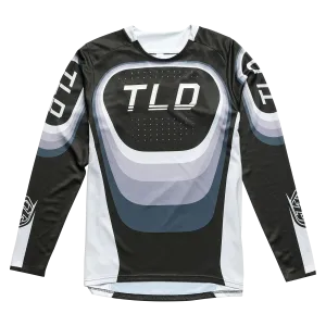 Troy Lee Designs Sprint Jersey, Reverb, black, youth