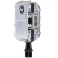 Crankbrothers pedál Mallet DH Race stříbrný