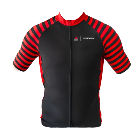 Trek cyklistický dres Santini černá červená