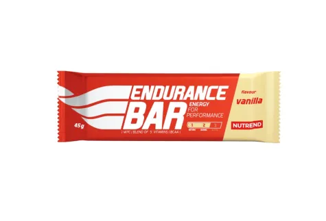 Nutrend Endurance Bar vanilka červená béžová