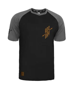Rocday pánský dres s krátkým rukávem Stage Short, Black/Grey