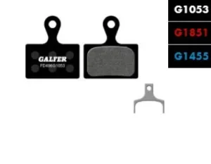 Brzdové destičky Galfer FD496 - Shimano STANDARD (černá barva)