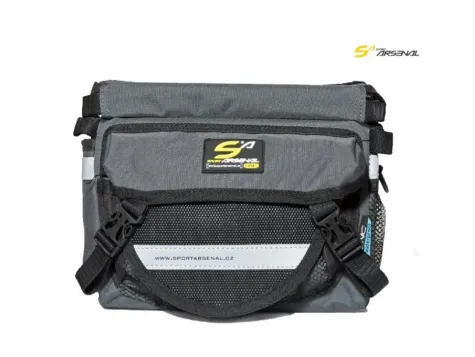 Sport Arsenal brašna na řídítka QF černá šedá