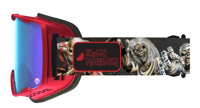ElementStore - 2301010408-Parker Goggle (mtb)-RED_ IRON MAIDEN EDDIES_ BLUE CHROME-side