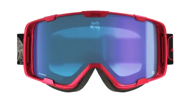 ElementStore - 2301010412-Parker Goggle (mtb)-RED_ IRON MAIDEN NOTB_ BLUE CHROME-front