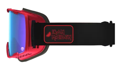 ElementStore - 2301010412-Parker Goggle (mtb)-RED_ IRON MAIDEN NOTB_ BLUE CHROME-side1