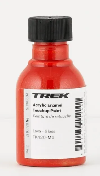 Trek Acrylic Enamel Touchup Paint TK430-MG Lava