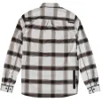 Troy Lee Designs flanelová košile kostkovaný vzor bílá