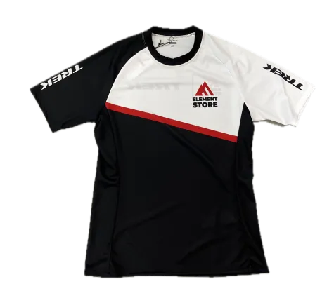 Trek dámský cyklistický MTB dres Elementstore bílá černá