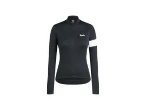 Dámský cyklistický termodres s dlouhými rukávy Rapha Core Black