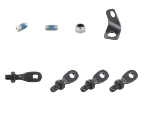 Trek upínací prvky blatníku na kotoučová kola černé