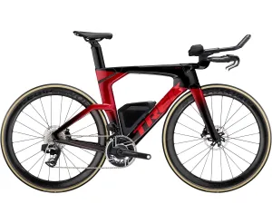 Trek Speed Concept SLR 9 AXS Metallic Red Smoke to Carbon Red Smoke Fade
