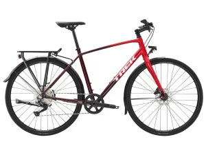 Trek FX 3 Disc Equipped Viper Red to Cobra Blood Fade