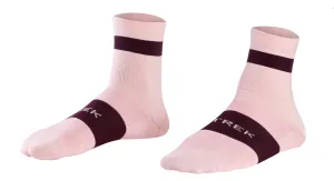 Závodní cyklistické ponožky Trek Quarter Blush