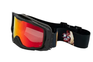 Melon sjezdové brýle Street Fighter II Ryu Diablo Black Black Red Chrome