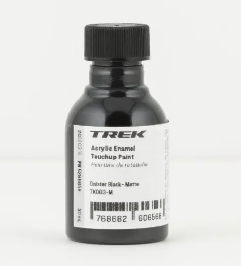 Trek Acrylic Enamel Touchup Paint TT003-M Dnister Black Matte