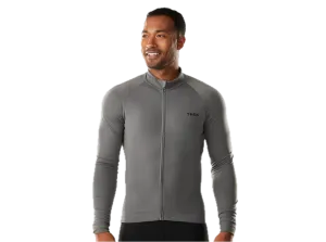 Trek cyklistický termodres Circuit s dlouhým rukávem šedý