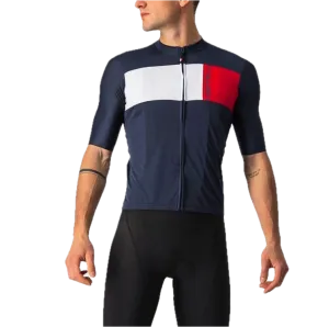 Castelli dres Prologo 7, Savile blue/gray/red