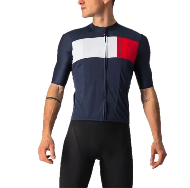 ElementStore - Castelli dres Prologo 7, Savile blue/gray/red