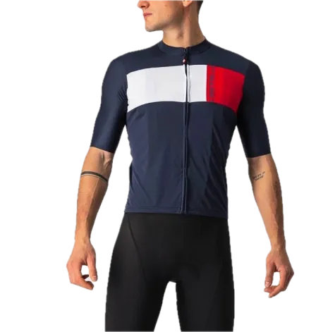 ElementStore - Castelli dres Prologo 7, Savile blue/gray/red