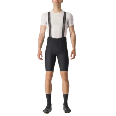ElementStore - Castelli pánské kraťasy s laclem Espresso 3, Black