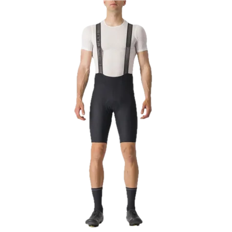 ElementStore - Castelli pánské kraťasy s laclem Espresso 3, Black