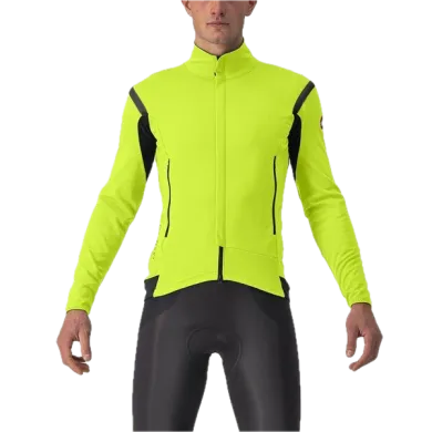 ElementStore - Castelli pánská bunda Perfetto RoS 2 Electric Lime/Dark Gray