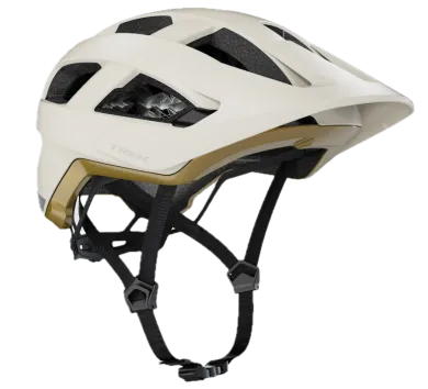 ElementStore - MTB přilba Trek Quantum WaveCel, Era White/Old Style Gold