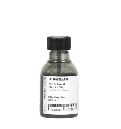 Trek Acrylic Enamel Touchup Paint TK013-M Lithium Grey Satin