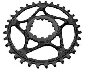 Převodník SRAM s přímým uchycením na tisícihran třemi šrouby 34T offset 3 mm, black