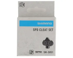 SHIMANO zarážky SMSH51 SPD jednosměrné uvolnění bez plátu bal