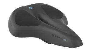 Sedlo Bontrager Boulevard Fluid, černá 280mm x 225mm