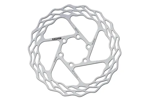 GALFER brzdový kotouč 180 mm x 1.8 mm stříbrný