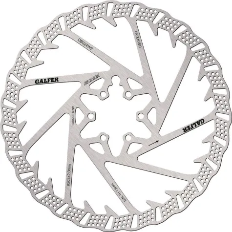 Galfer Brzdový kotouč Shark 180mm stříbrná