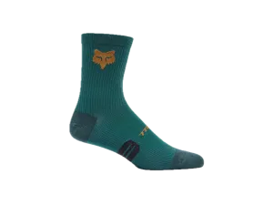Fox Racing x Trek unisex MTB cyklistické ponožky Ranger tmavě zelené