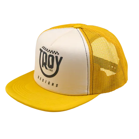 Troy Lee Designs kšiltovka Trucker Smiley zlatá