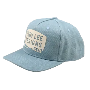 Troy Lee Designs kšiltovka Stamp Smoke Blue