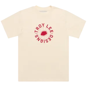 Troy Lee Pánské Designs Tričko, Rotation, vintage white