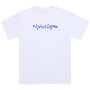 Troy Lee Designs Pánské Tričko, Signature, white