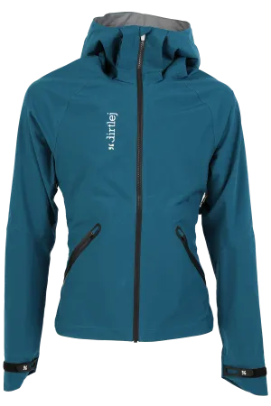 Dirtlej unisex bunda na kolo Weathershield Waterproof Sapphire Blue