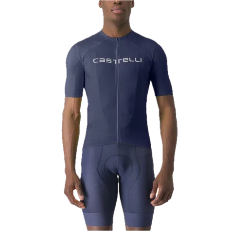 Castelli pánský cyklistický dres Prologo Lite tmavě modrá