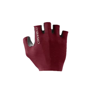 Castelli pánské cyklistické rukavice Espresso, Deep Bordeaux