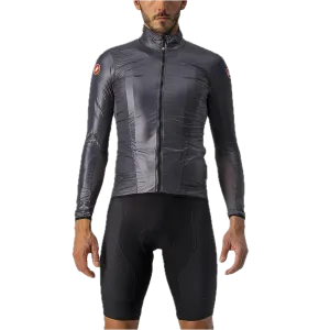 Castelli pánská cyklistická bunda Aria Shell, Dark Gray