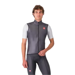 Castelli pánská cyklistická vesta Aria, Dark Gray