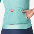 Castelli dámský cyklistický dres Espresso Pool Blue