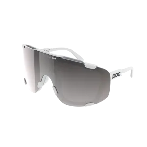 POC cyklistické brýle Devour Hydrogen White/Clarity Road/Sunny Silver ONE
