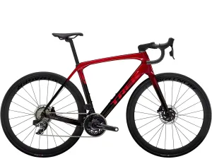 Trek Domane SLR 7 AXS Gen 4 Metallic Red Smoke to Red Carbon Smoke